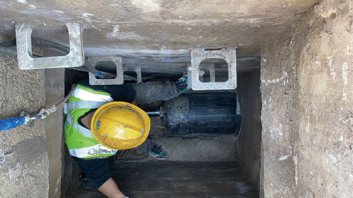 埇桥HDPE短管内衬法